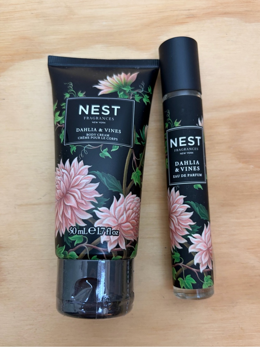 NWT Nest Dahlia & Vines Body Cream and Fragrance